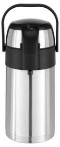Pumpekanne kaffe, rustfritt stål 2,5 liter