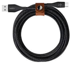 Latauskaapeli USB-A - USB-C, Belkin DuraTek Plus