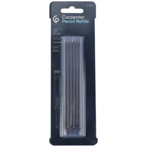 Reservstift 2,8 mm till märkpenna blyerts, 6-pack