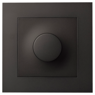 Elko Plus innfelt dimmer for glødepære 370LED svart