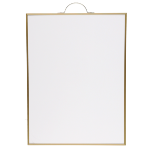 Magnetisk whiteboard med håndtak 40x30 cm