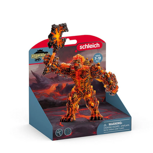 Schleich Eldrador lava-golem med våpen, fra 7 år