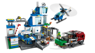 LEGO City Polisstation 60316, från 6 år