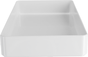 Organizer Calm Säilytyslaatikko valkoista muovia