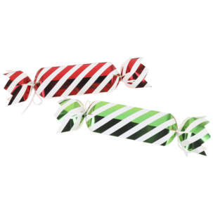 Presentbox jul, smällkaramell, FSC-märkt, 4-pack