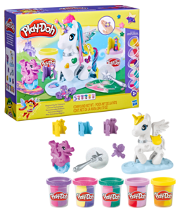 Play-Doh Magical Unicorn Muovailuvaha, yli 3-vuotiaille
