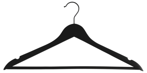 Galgar svart trä, 8-pack