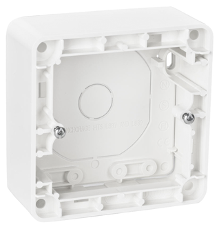 Elko RS forhøyningsramme for dimmer 35 mm, Nordic renhvit
