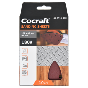 Cocraft sandpapper kardborre, 102 x 62 x 93 mm, 10-pack