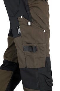 Arbeidsbukse stretch herre, grønn

