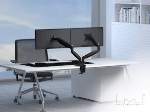 Multibrackets M deskmount monitorarm, VESA, dobbel