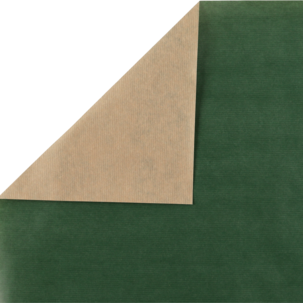 Julklappspapper kraftpapper röd/grön/brun 3-pack