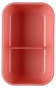 Matlåda med bestick och två fack