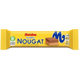 Marabou Nougat dubbel choklad, 43 g