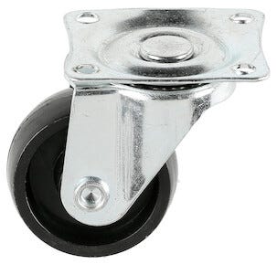 Länkhjul svängbart