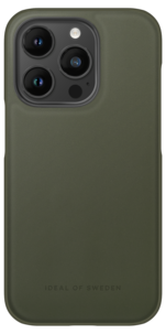 Mobildeksel for iPhone 14 Pro, iDeal of Sweden Atelier Case, Intense Khaki.