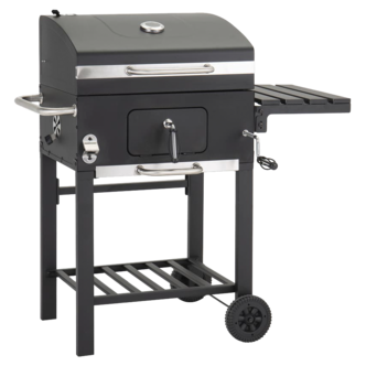 Landmann kolgrill med Modulus grillgaller och kolgrillvagn
