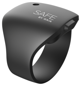Armband med överfallslarm, Safe by Gaia