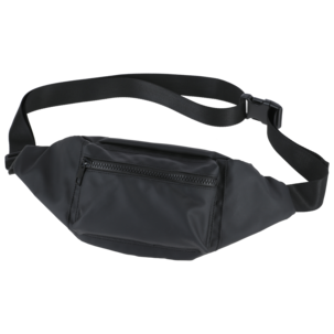 Vyölaukku, unisex, musta