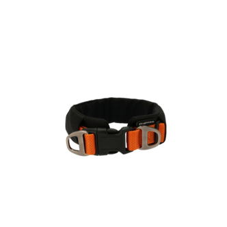 Dogman Emmi vadderat hundhalsband, orange, XS-XXL