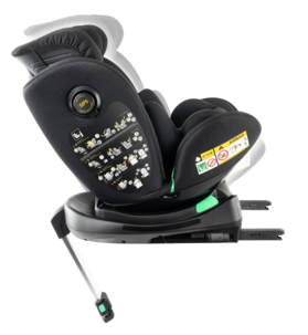Bellelli Maximo 2 Fix barnesete 0–36 kg, i-Size, svart