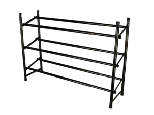 Skohylla ställbar, metall