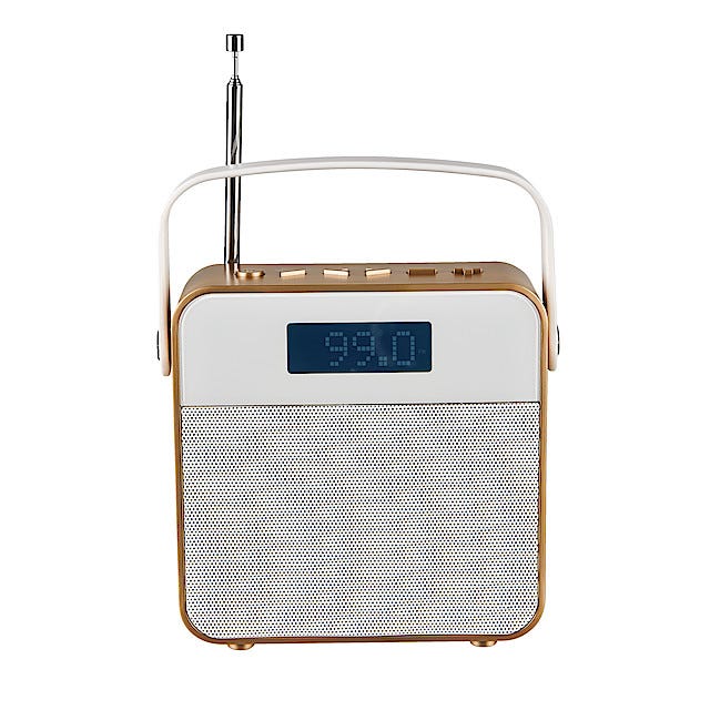 FMradio med Bluetooth Clas Ohlson