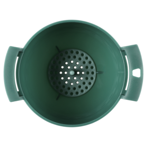 Trakt med sil, plast, stabelbar, 3-pakning