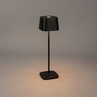Konstsmide Capri bordlampe USB dimbar utendørs
