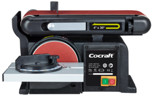 Bandslipmaskin Cocraft HBD500, bänkmodell
