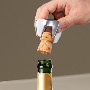 Champagneöppnare, rostfritt stål
