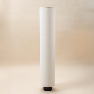 Filip gulvlampe metall og lin, 110 cm, Northlight
