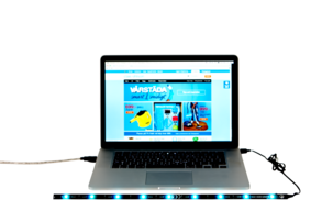 Ljuslist RGB med USB Northlight