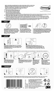 Command selvheftende krok, medium