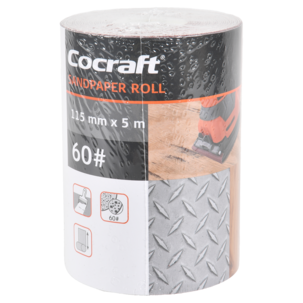 Cocraft slippapper på rulle, 115 mm x 5 meter, 1-pack