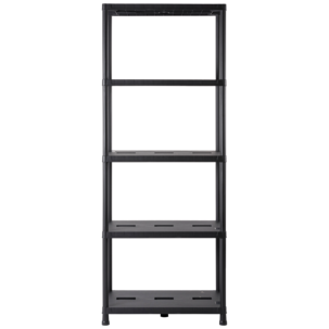 Toomax Hylly musta muovi autotalliin ja varastoon