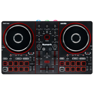Numark Partymix III 3-kanals DJ-kontroller med ljus
