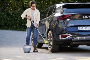 Ryobi RTS4-120G elektrisk rengöringsborste, teleskop, 4 V