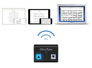 iRig BlueTurn Page Turner Langaton sivunkääntäjä, kaukosäädin