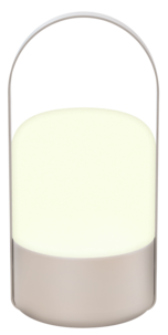 Solcellelampe med bærehåndtak og USB, Northlight