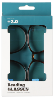 Läsglasögon med blåljusfilter, 2-pack