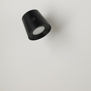 Laddningsbar vägglampa med klämma och magnetfäste