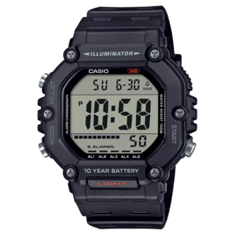 Casio Timeless digital klocka, vattentät AE-1600H-1AVEF