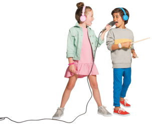 Trådlösa hörlurar för barn, JBL JR300BT