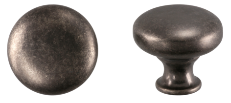 Rund knott, antikk jern