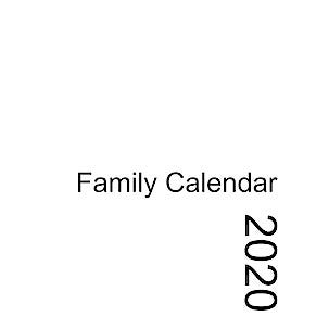 Familjekalender 2020, engelska