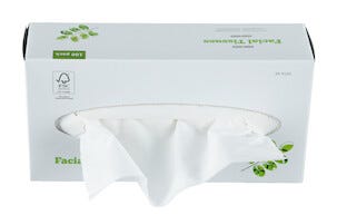 Ansiktsservietter 100-pack