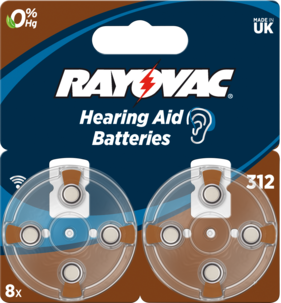 Rayovac 312 høreapparatbatteri