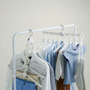 Kleshenger 8-i-1 med klemmer, sammenleggbar