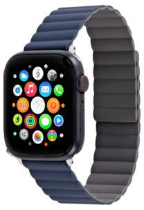 Anmiki Magnetic Silicone Apple Watch Kellon ranneke 28, 40 ja 41 mm